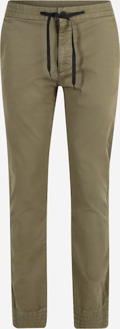 Coupe slim Pantalon chino 'Davidon' HUGO Red en vert : devant