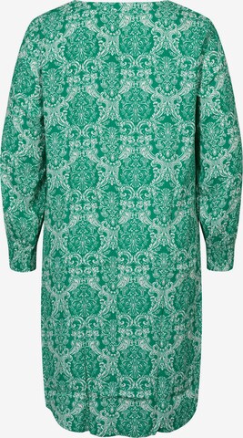 Zizzi Платье-рубашка 'Bella' в Зеленый