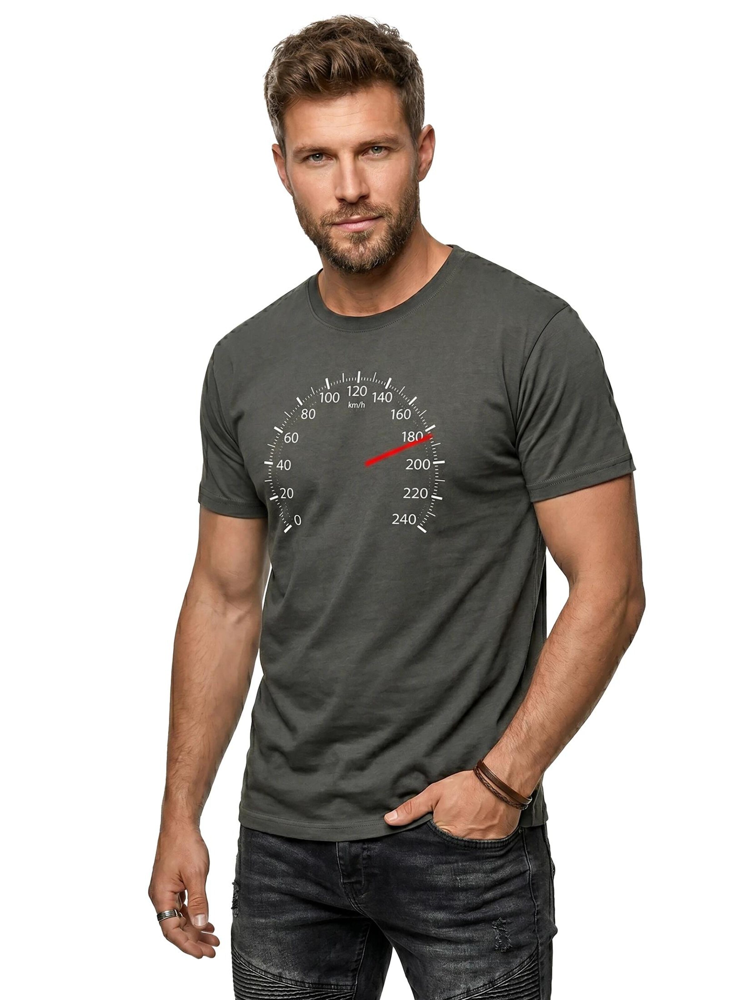 MAKAYA Shirt 'Tacho 180'‌‌‌‌ in Grau
