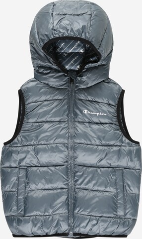 Gilet Champion Authentic Athletic Apparel en gris : devant