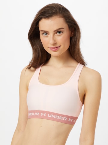 UNDER ARMOUR Bustier Sports-BH i pink: forside
