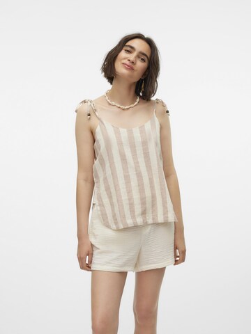 VERO MODA Top 'LINA' in Beige: voorkant