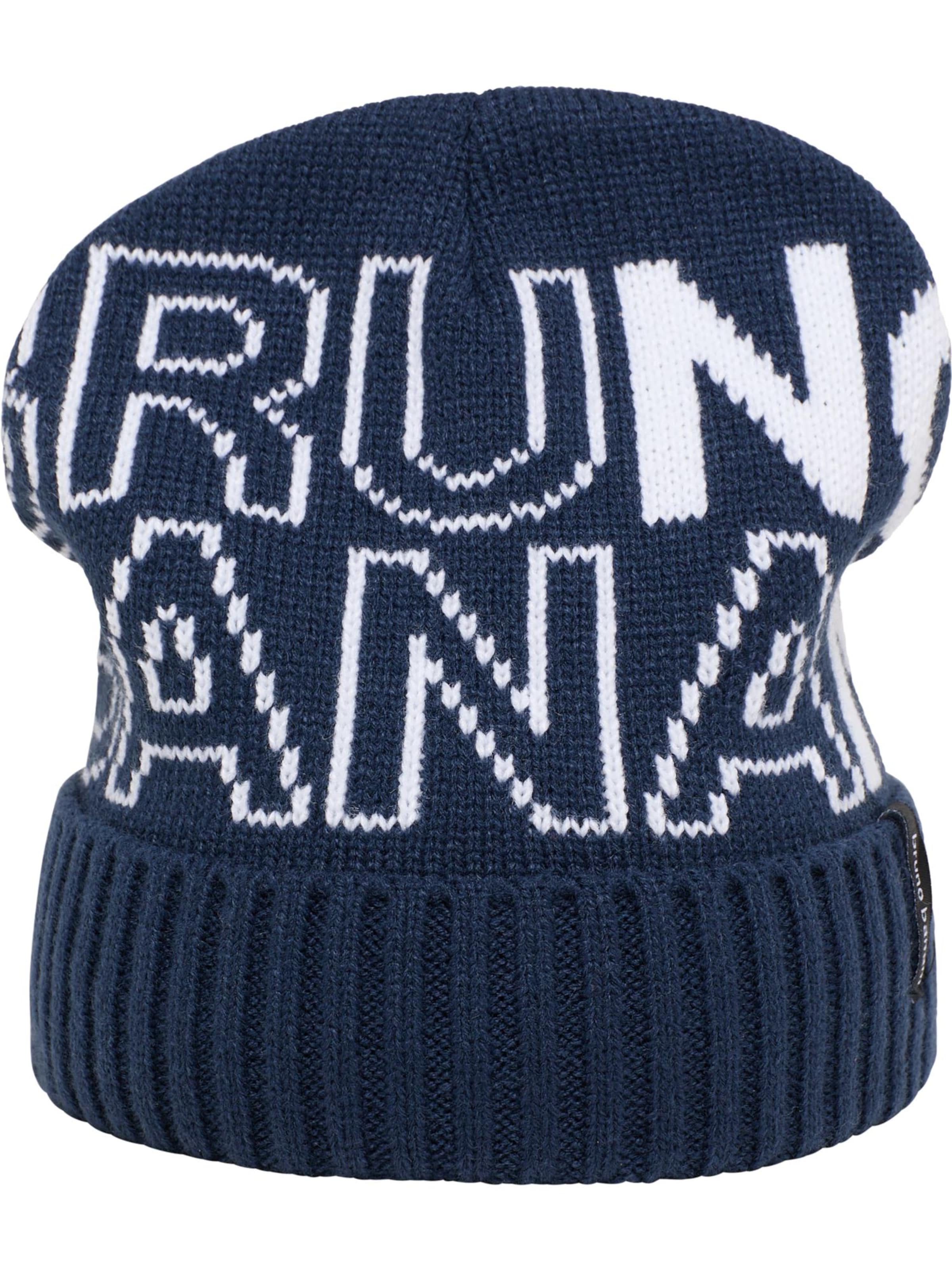 Bruno Banani Mütze 'CALHOUN' in Blau: Vorderseite