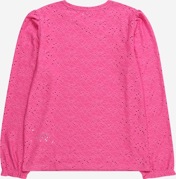 KIDS ONLY T-shirt 'SMILLA' i rosa