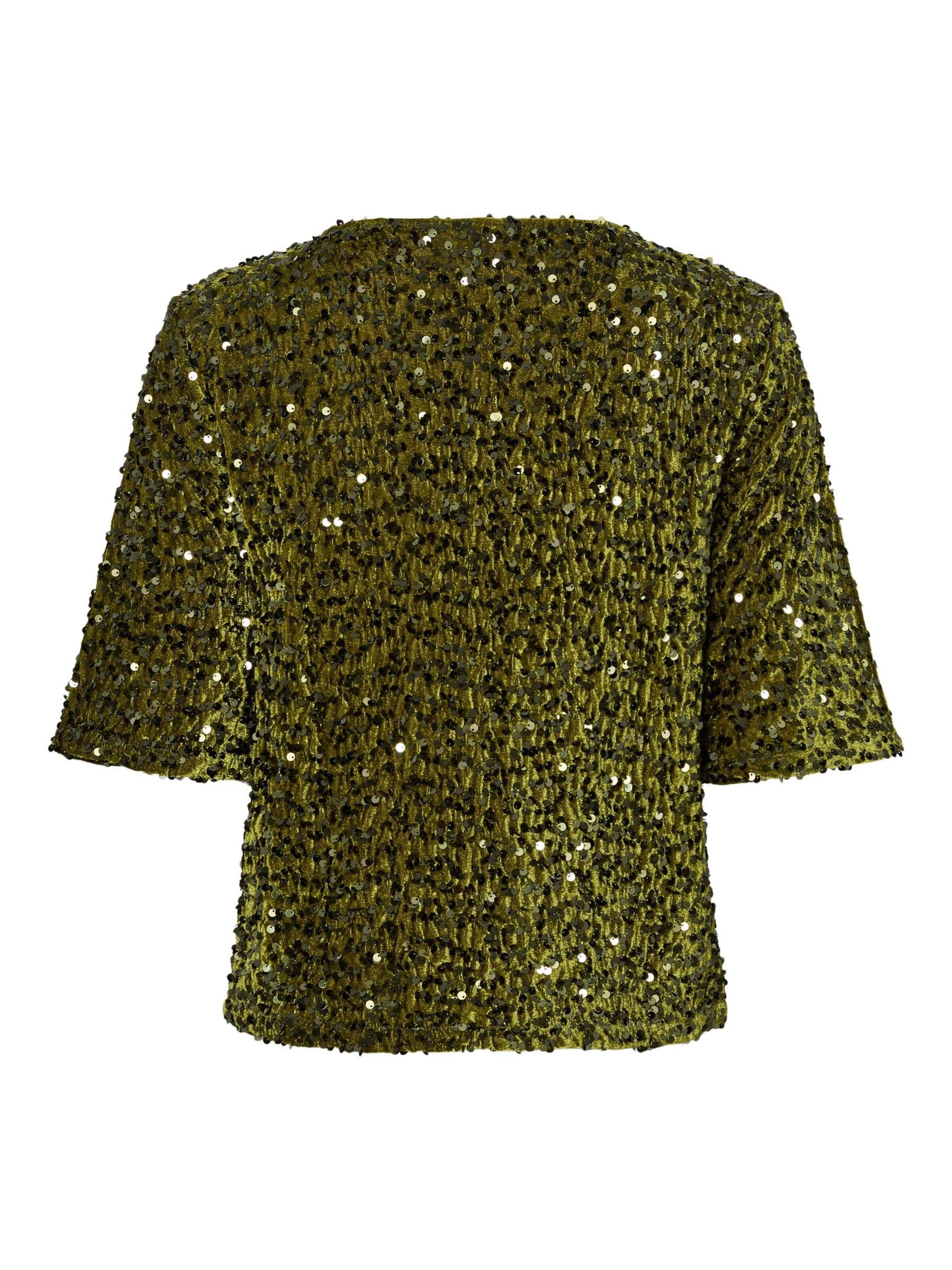 PIECES Bluse 'PCKam' i grøn