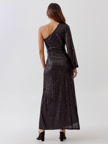 Robe de soirée 'SEANNA' Tussah en noir : derrière
