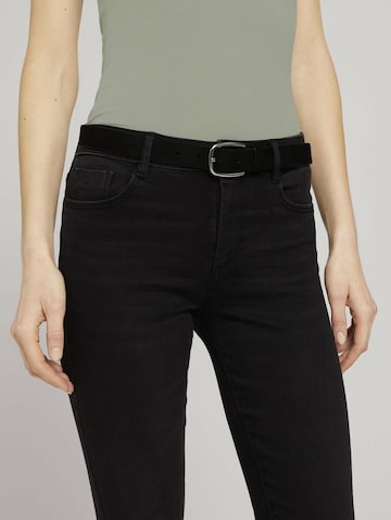 TOM TAILOR Belt 'Jessica' in Black