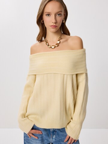 Happiness İstanbul Tröja i vit