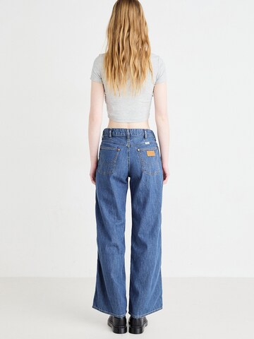 WRANGLER Bő szár Farmer 'WORLD WIDE' - kék: hátul