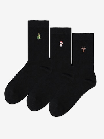 Occulto Socks 'Nick' in Black