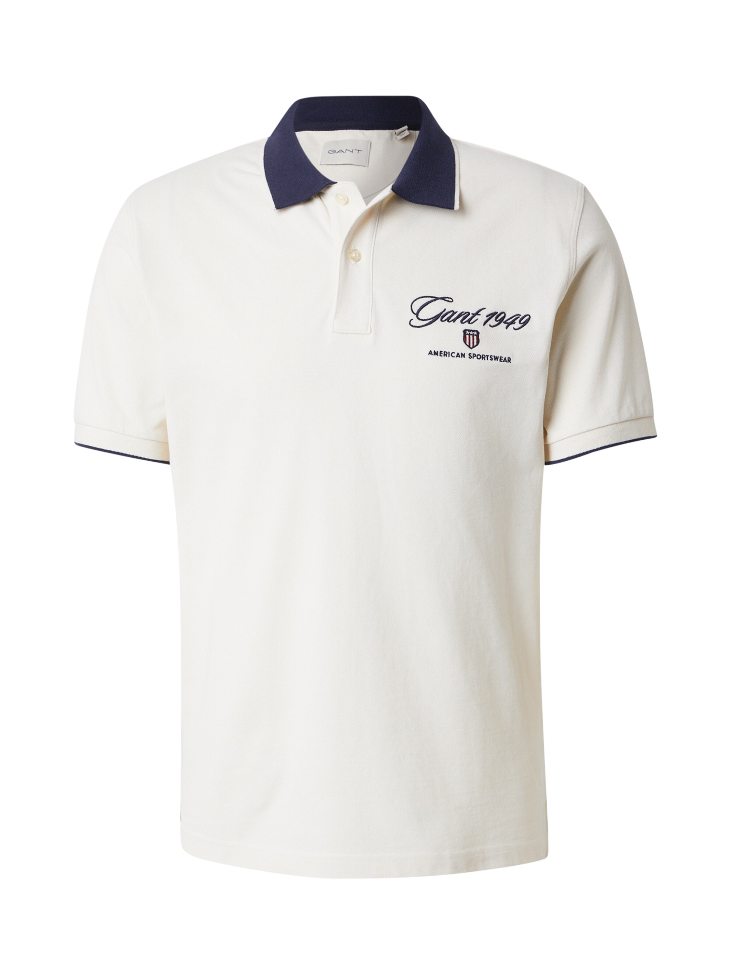 GANT - Camiseta en beige: frente