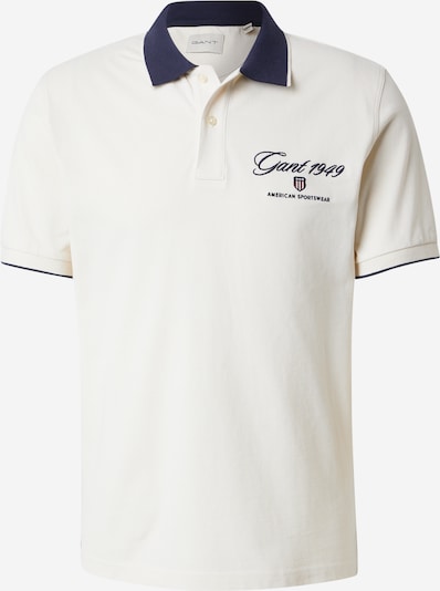 GANT Majica u boja pijeska / tamno plava / crvena, Pregled proizvoda