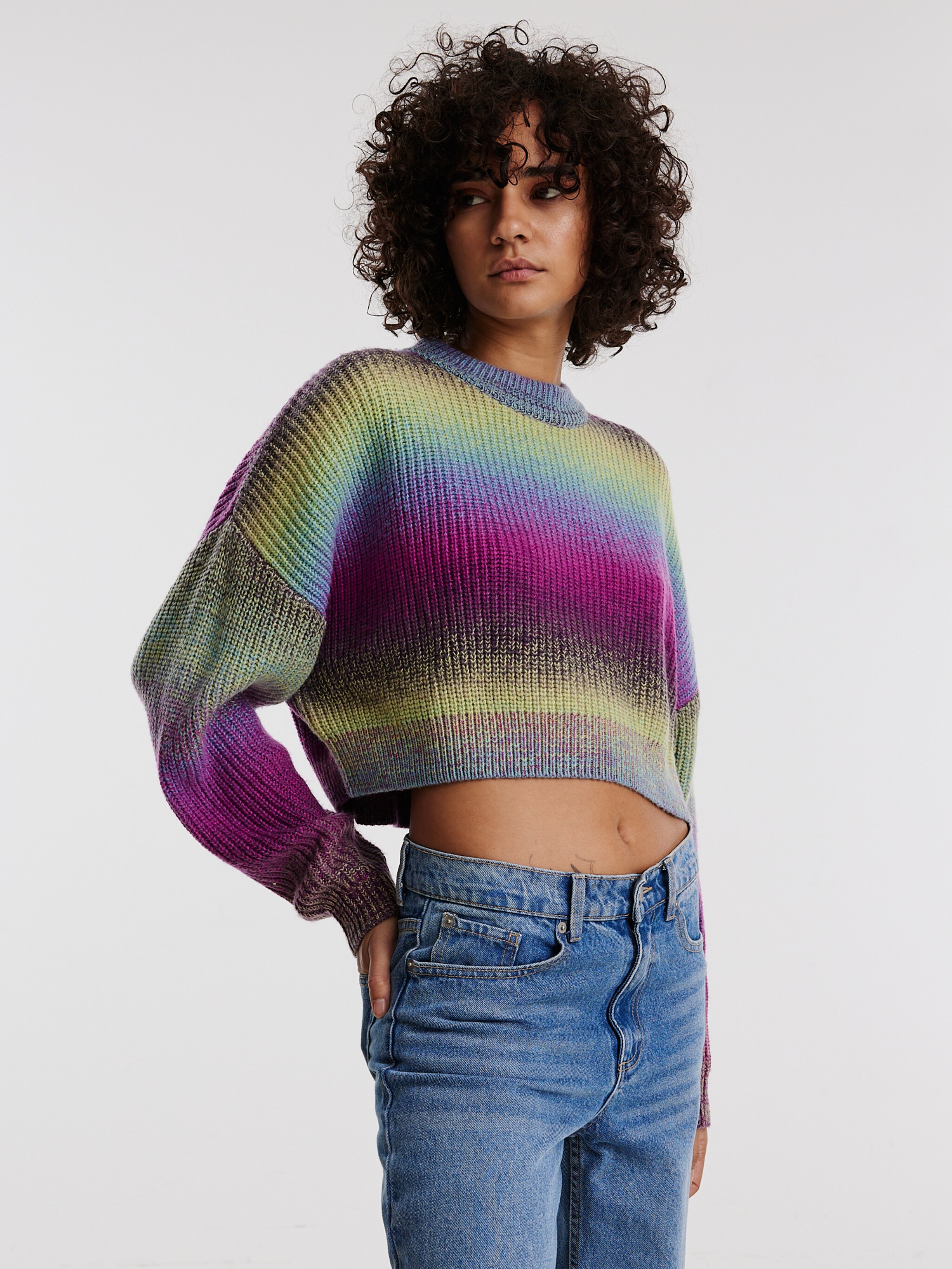 EDITED Produits Pull-over 'Yella' mélange de couleurs