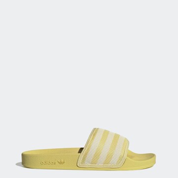 ADIDAS ORIGINALS Sandals 'Adilette' in Yellow