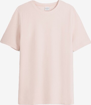 T-Shirt Bershka en rose : devant