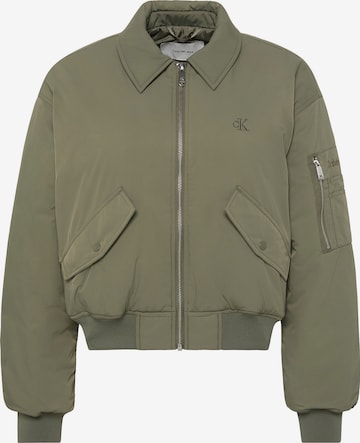 regular Giacca di mezza stagione di Calvin Klein Jeans in verde: frontale