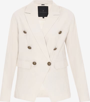 DreiMaster Klassik - Blazer 'Classic' em branco: frente