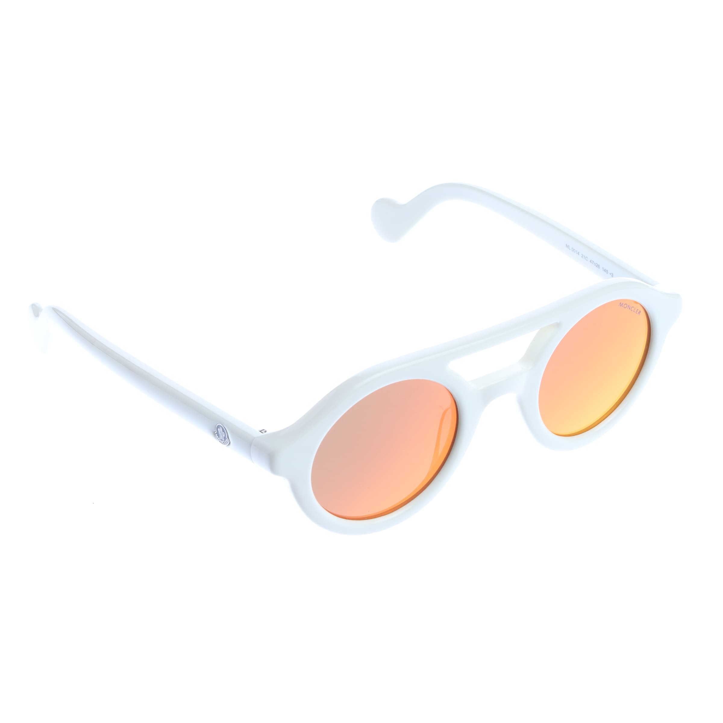 MONCLER Sunglasses in One size in White: front