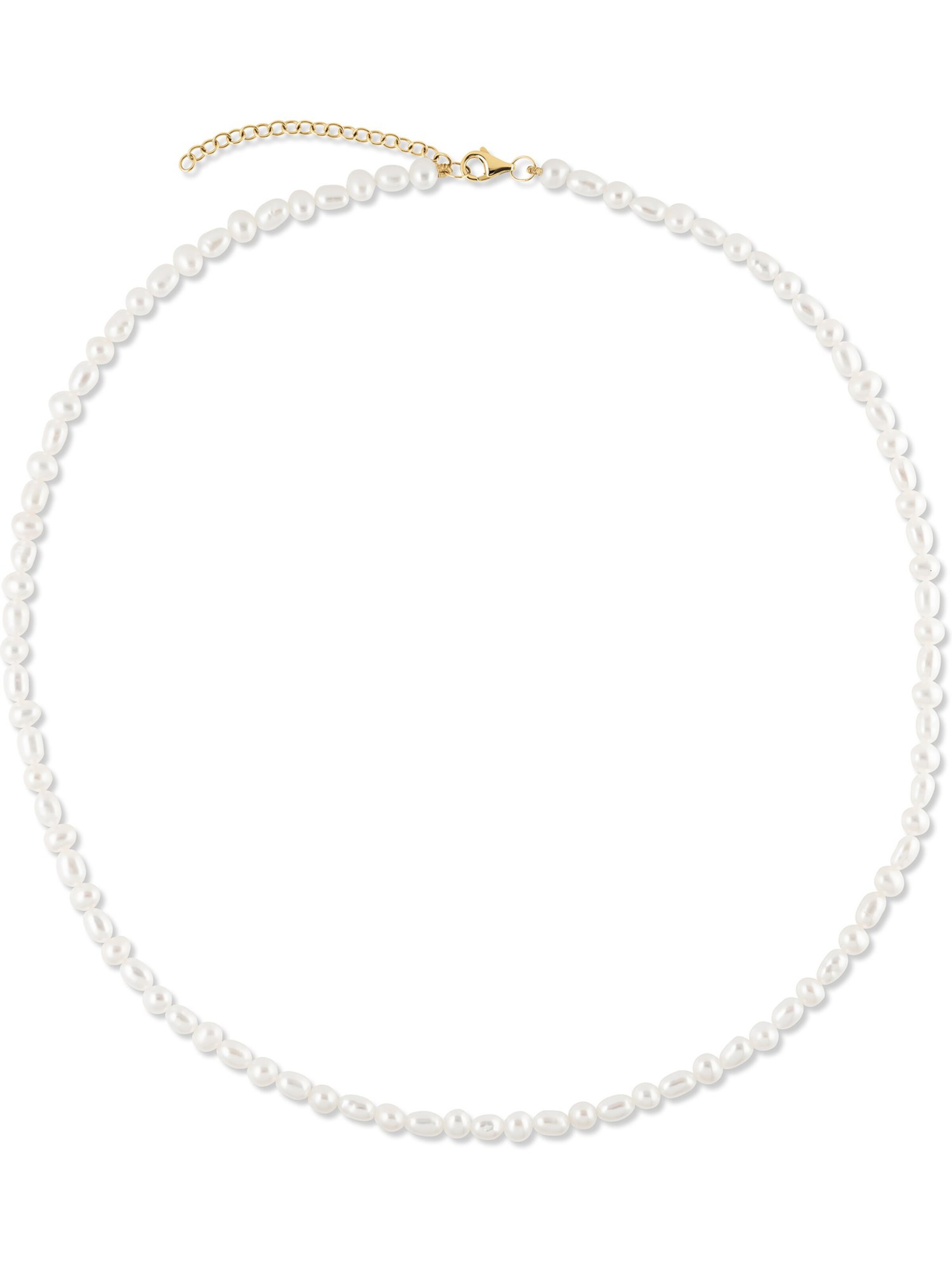 CHRIST Kette in Weiß: Vorderseite