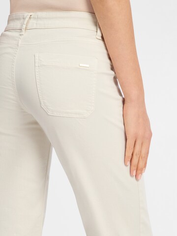 Cambio Bootcut Jeans 'Tess' in Beige