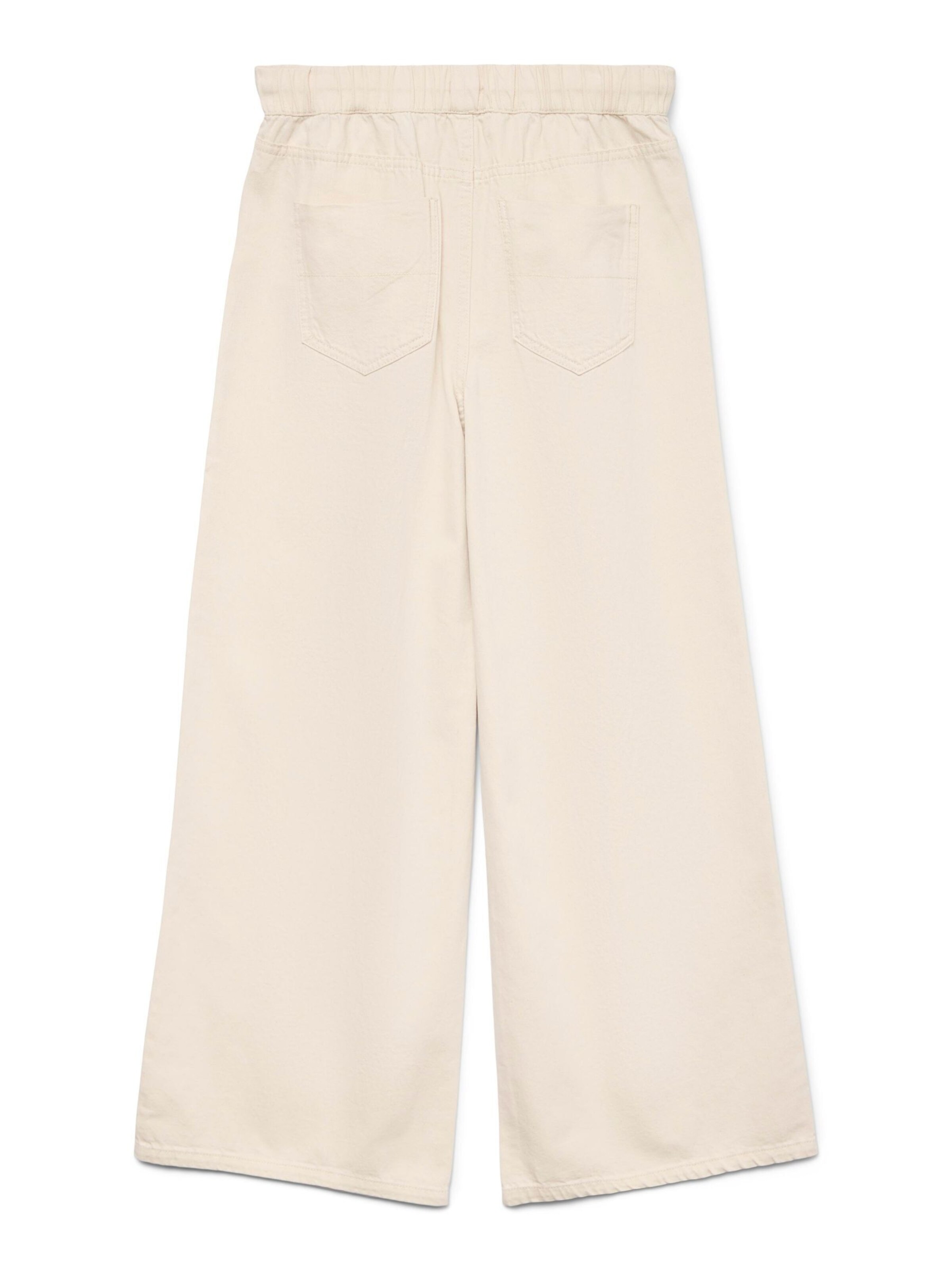 VERO MODA Wide leg Jeans 'VMValeria' in Beige