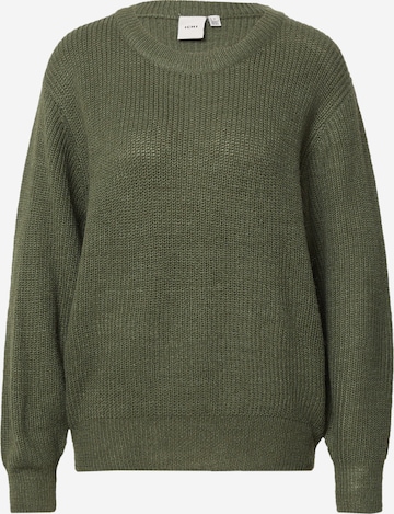 ICHI Sweater 'Novo' in Green: front