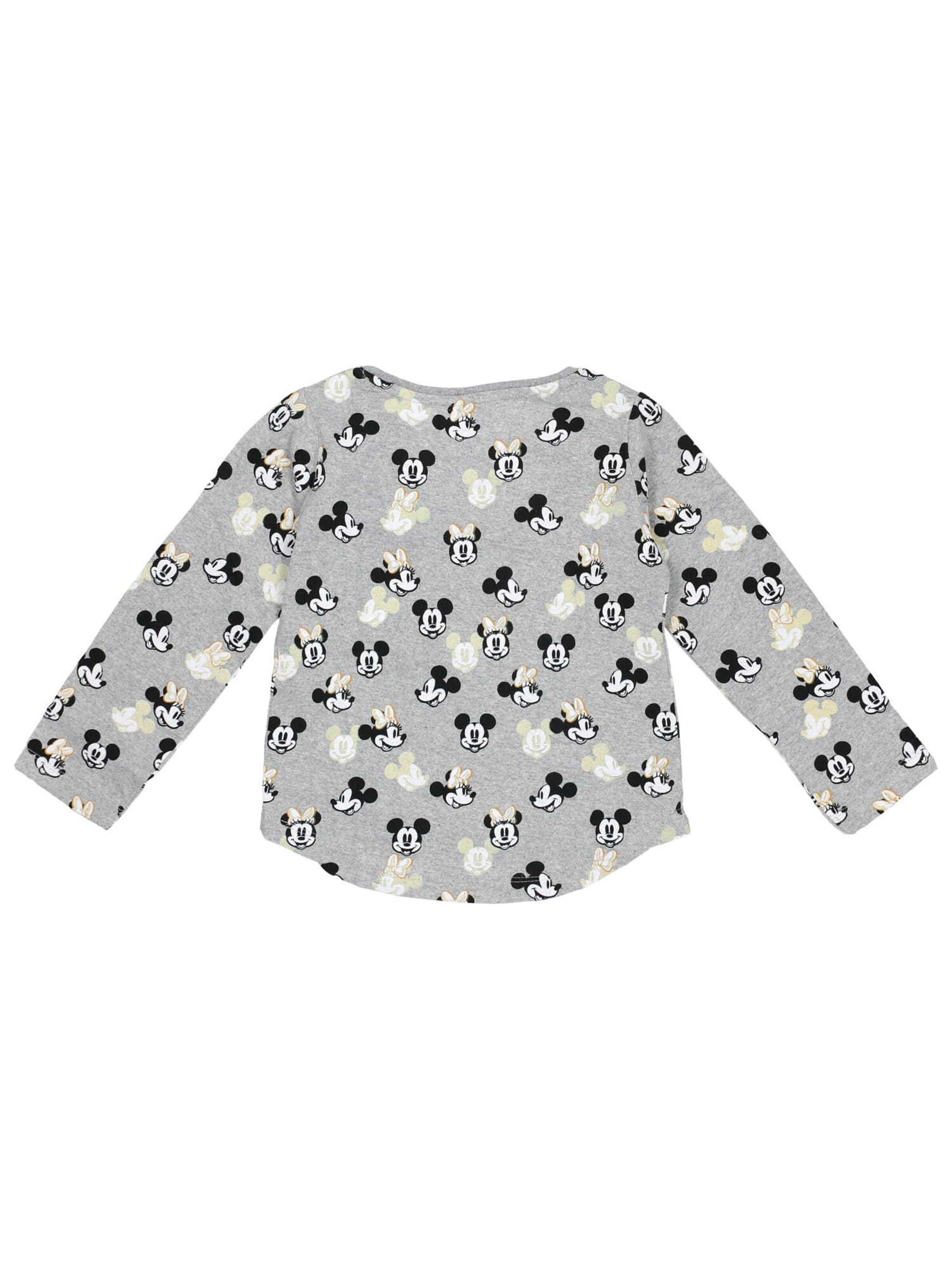 DISNEY Shirt 'Mickey & Minnie' in Grau