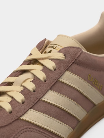 Baskets basses 'Gazelle' ADIDAS ORIGINALS en marron
