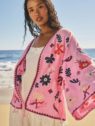 Veste mi-saison Next en rose