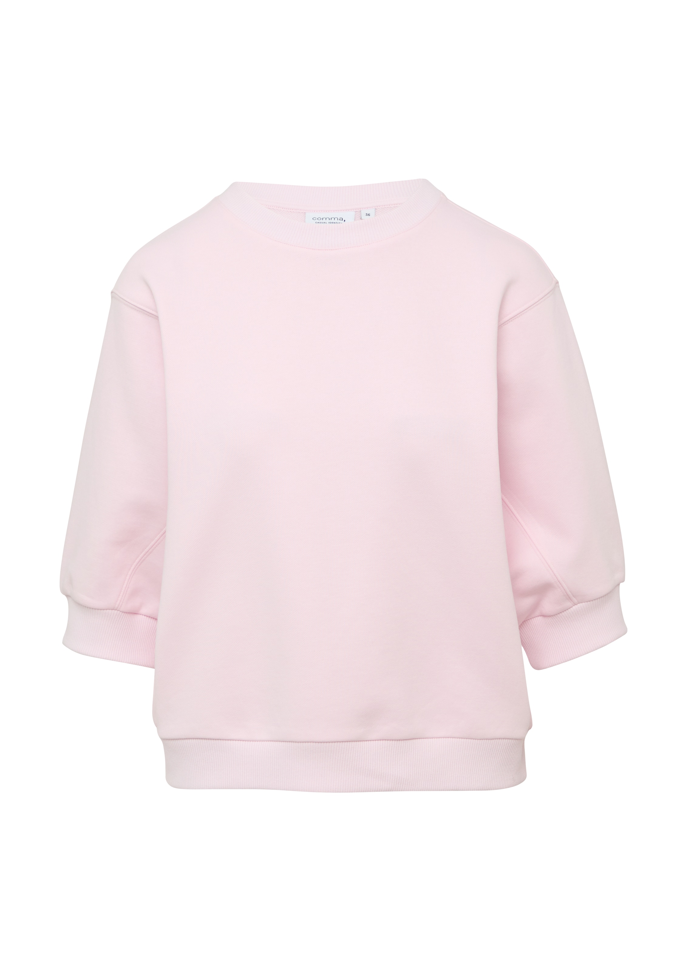 comma casual identity Sweatshirt in Pink: Vorderseite