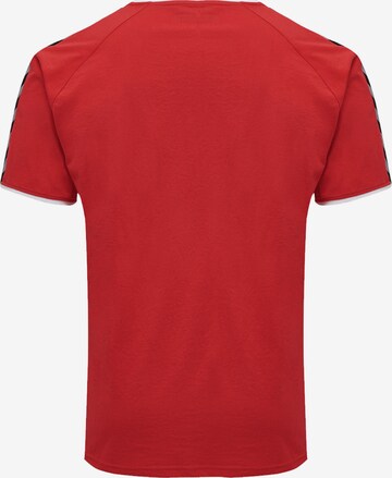 T-Shirt fonctionnel Hummel en rouge