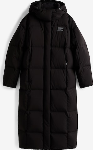 Tommy Jeans Зимнее пальто 'Alaska' в Черный: спереди