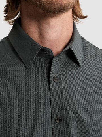 CAST IRON Slim fit Skjorta 'Twill jersey shirt' i beige