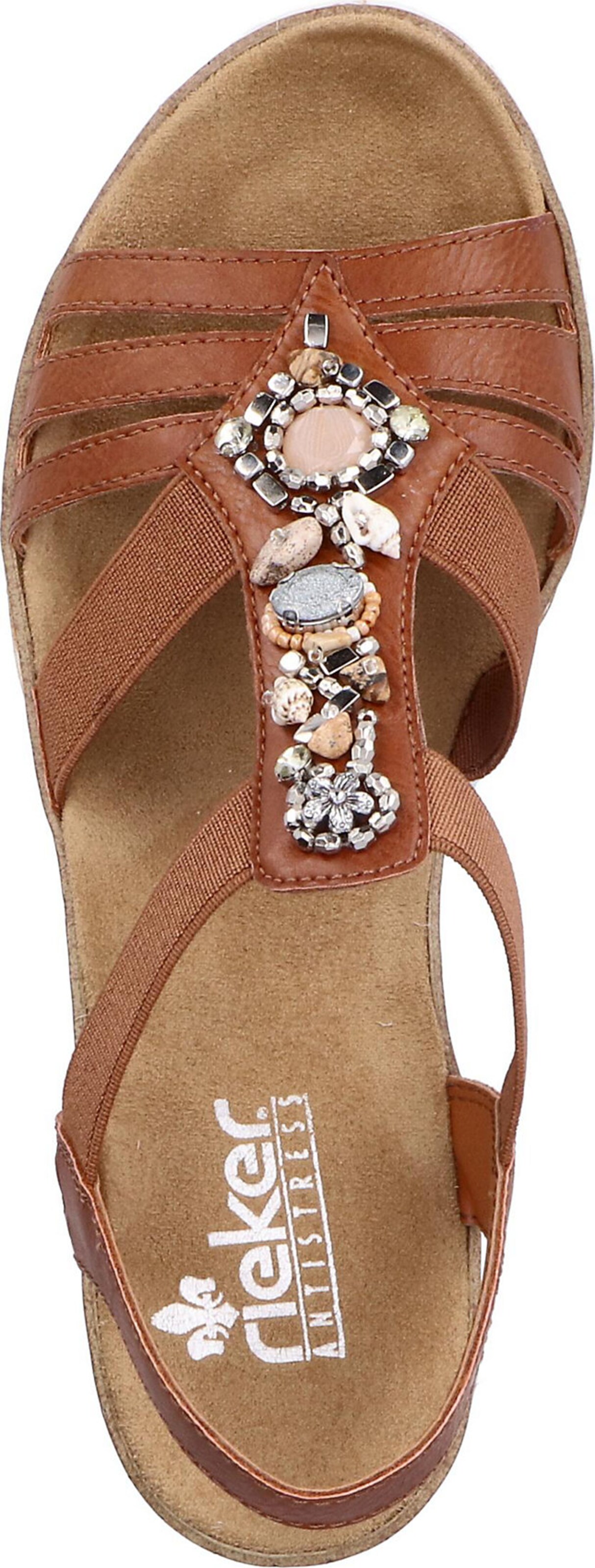 Rieker Sandale in Braun