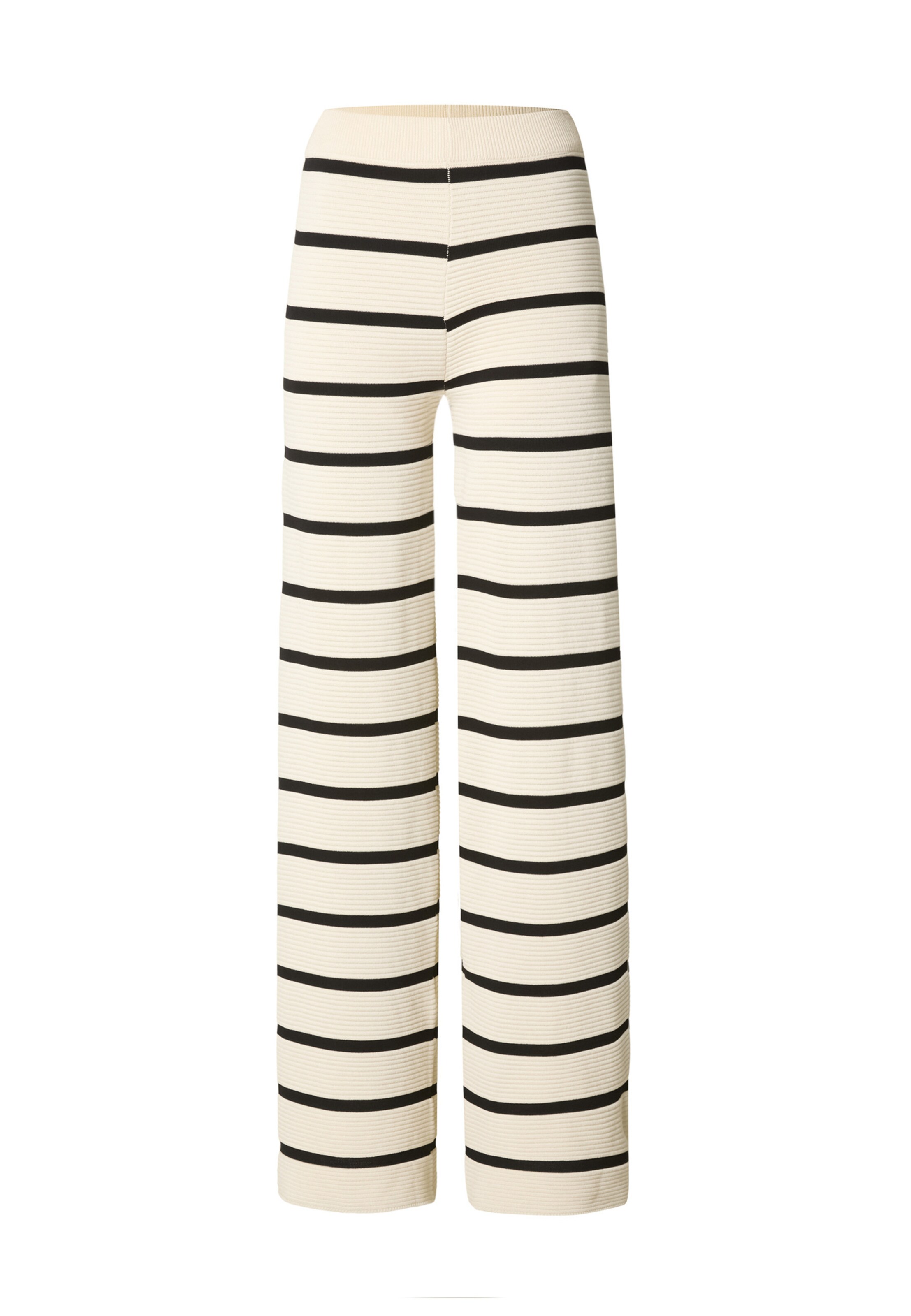 Wide leg Pantaloni di Estelou in beige: frontale