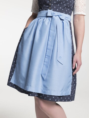 SPIETH & WENSKY Dirndl 'TG-Daiding' in Blauw