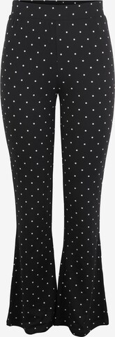 Pantalon 'Nala' PIECES en noir : devant