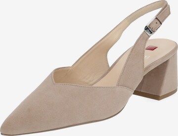 Högl Slingback Pumps 'Laura' in Beige