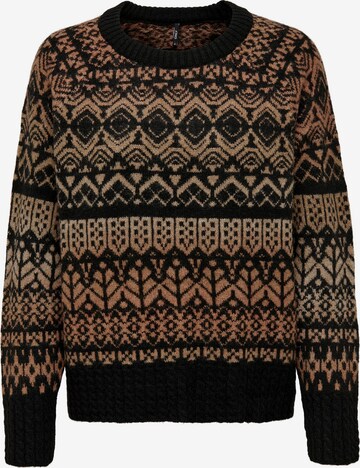 Only Tall Pullover 'Aida' i brun: forside
