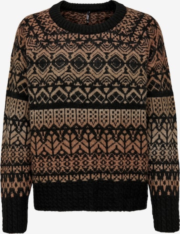 Only Tall Sweater 'Aida' in Brown: front