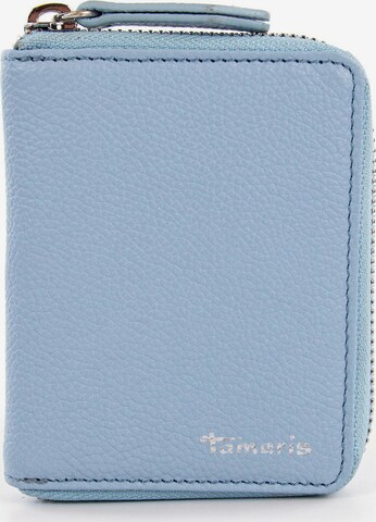 TAMARIS Wallet 'Amanda' in Blue: front