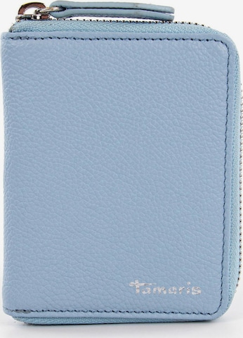 TAMARIS Wallet 'Amanda' in Blue: front