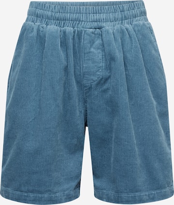 Regular Pantaloni de la Revolution pe albastru: față