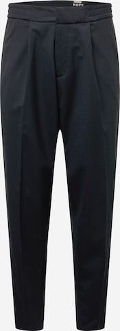 HOPE Normální Kalhoty se sklady v pase 'Dash' – modrá: přední strana
