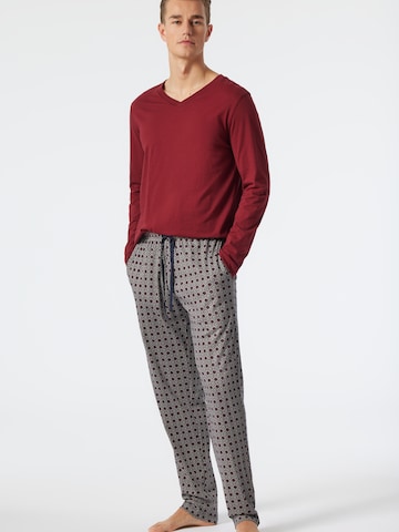 Pantalon de pyjama SCHIESSER en gris