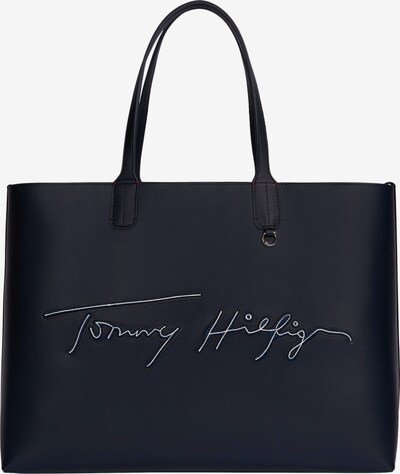 TOMMY HILFIGER Shopper en azul noche / rojo claro / blanco, Vista del producto
