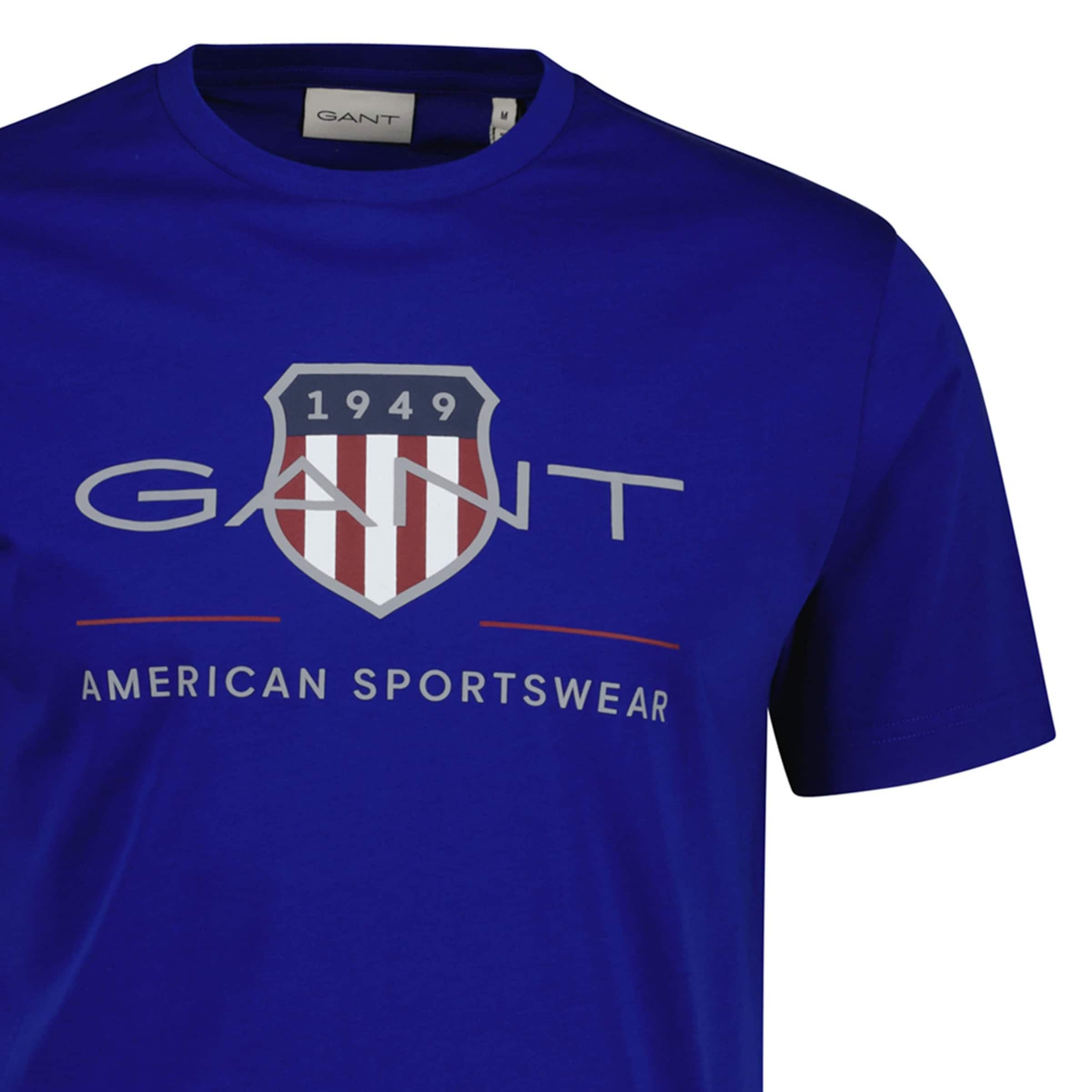 GANT - Camiseta en azul