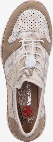 Rieker Sportlicher Schnürschuh in Beige