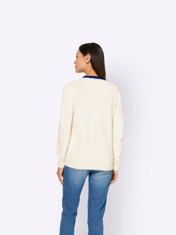 heine Cardigan i beige