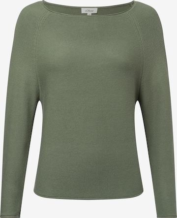 s.Oliver Pullover in Grün: Vorderseite